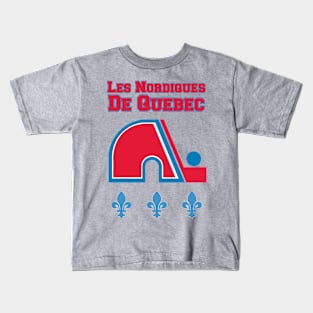 Les Nordiques De Québec Kids T-Shirt